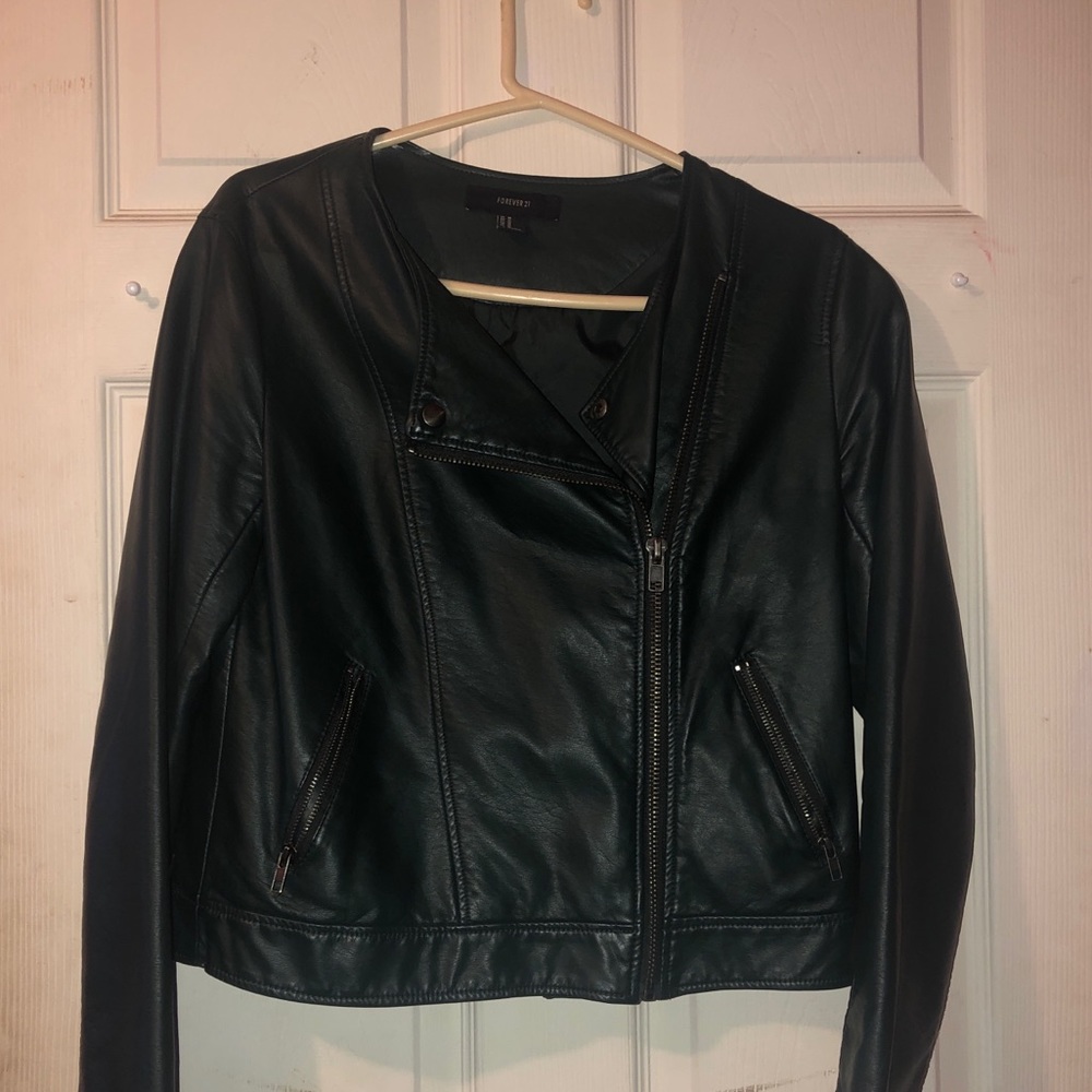 forever 21 biker jacket